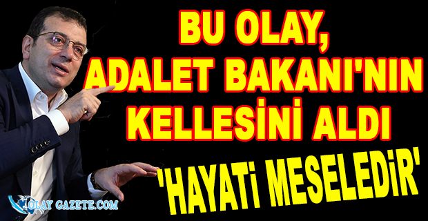 İMAMOĞLU: BİRAZCIK DÜZGÜN KİM VARSA ONLARI HER HALDE BU İŞ GİBİ GÖTÜRECEK GÖRÜNÜYOR