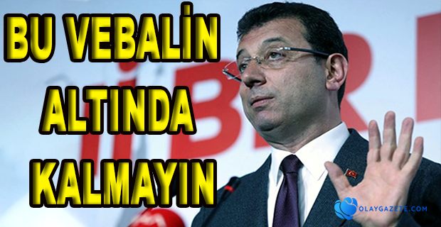 İMAMOĞLU DAYANIŞMA KAMPANYASINDA BİRİKEN PARANIN NASIL KULLANILACAĞINI AÇIKLADI