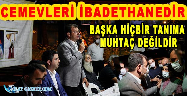 İMAMOĞLU, MUHARREM MATEMİ LOKMASINA ORTAK OLDU