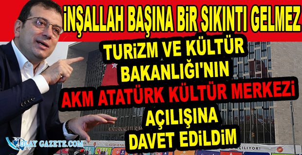 İMAMOĞLU: TABİRİ CAİZSE BİZİM BELEDİYE BAŞKANLARIMIZ EKMEĞİNİ TAŞTAN ÇIKARMIŞ