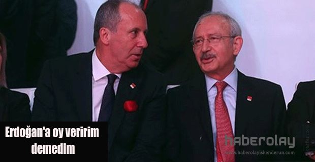 İNCE: ERDOĞAN