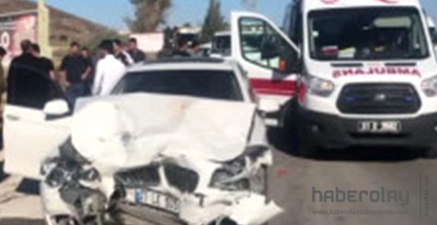 İskenderun-Antakya karayolunda kaza