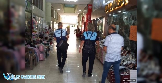 İSKENDERUN BELEDİYESİ ZABITASI DENETİMLERİNE DEVAM EDİYOR