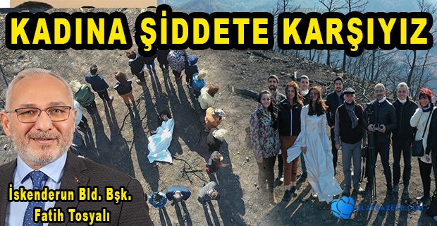 İSKENDERUN BELEDİYESİNDEN "KADINA ŞİDDETE HAYIR" KONULU KISA FİLM