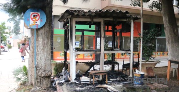 İSKENDERUN ‘DA TAKSİ DURAĞI KUNDAKLANDI