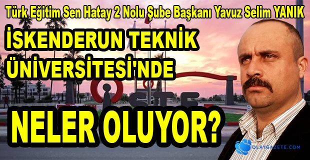 İSKENDERUN TEKNİK ÜNİVERSİTESİ