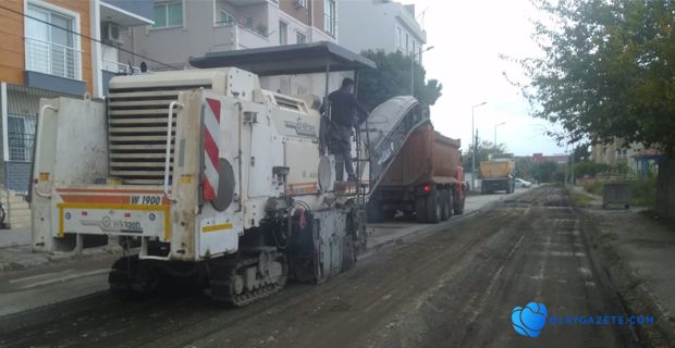 İSKENDERUN’DA ASFALT SÖKÜM ÇALIŞMASI 