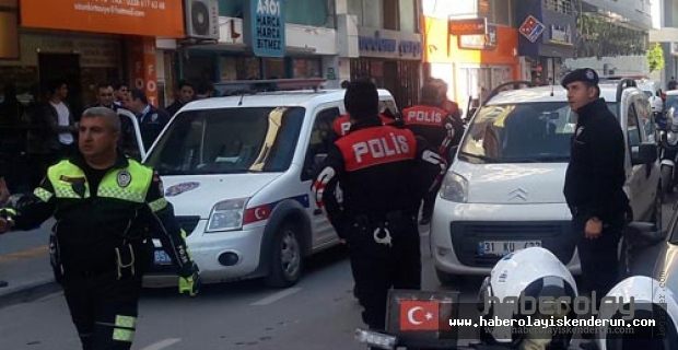 İSKENDERUN’DA ESNAF KAVGASI 