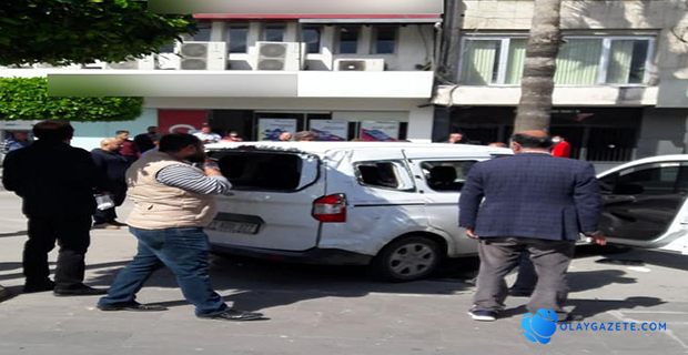 İSKENDERUN’DA KAVŞAK KAZASI