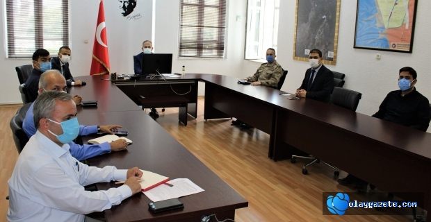 İSKENDERUN’DA TAM KAPANMA TOPLANTISI