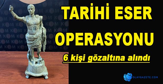 İSKENDERUN’DA TARİHİ ESER OPERASYONU  