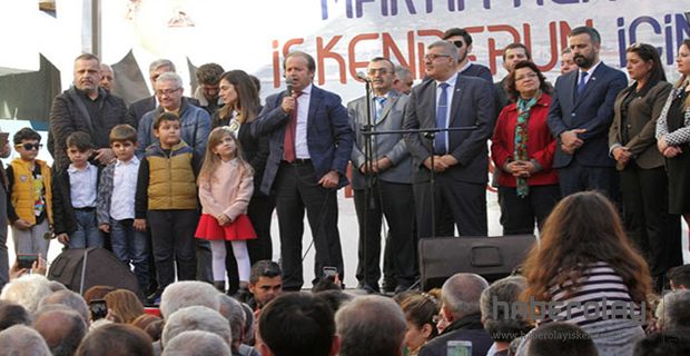 İSKENDERUN’U HUZURUN KARDEŞLİĞİN KENTİ YAPACAĞIZ