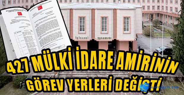 İSTANBUL VALİ YARDIMCILARI DEĞİŞTİ