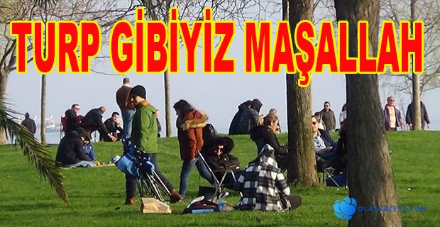 İSTANBUL’DA  SAHİLLER DOLUP TAŞTI