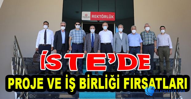 İSTE’DE PROJE VE İŞ BİRLİĞİ FIRSATLARI TOPLANTISI