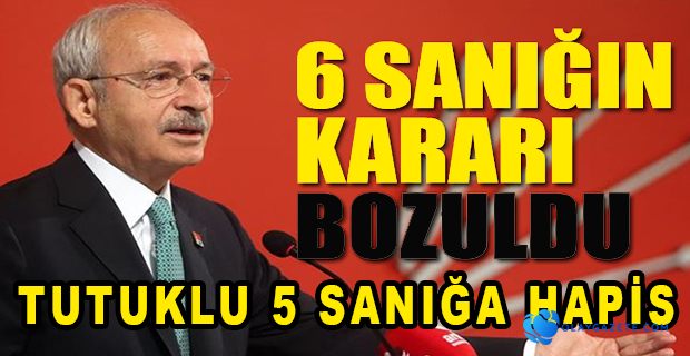 İSTİNAFTAN KILIÇDAROĞLU