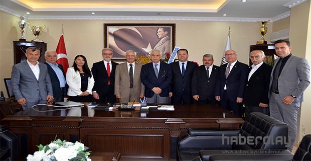 İTSO Yönetiminden Güven’e Nezaket Ziyareti