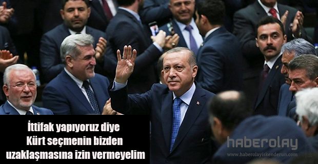 İttifak yapıyoruz diye MHP’ye oy kaptırmayalım