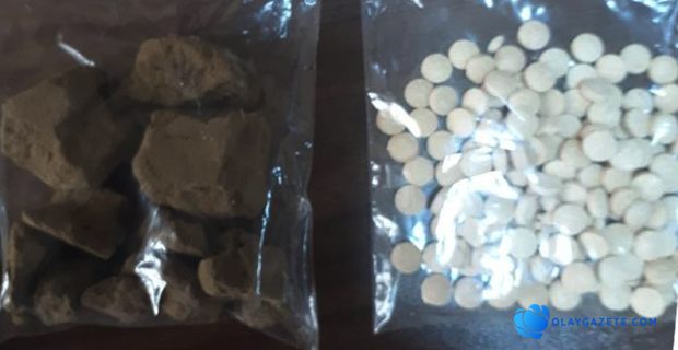 KAÇAN ŞAHSIN ÜZERİNDEN UYUŞTURUCU ÇIKTI