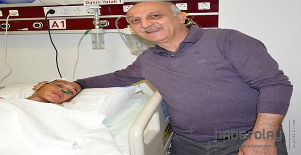 KAFATASI PARÇALANDI AMELİYATLA SAĞLIĞINA KAVUŞTU