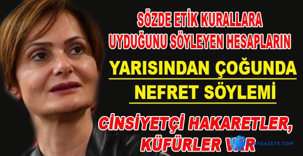 KAFTANCIOĞLU:ETİK KURALLARA UYMAK, İŞARET KOYMAKLA DEĞİL, ETİK İLKELERE İNANMAKLA OLUYOR