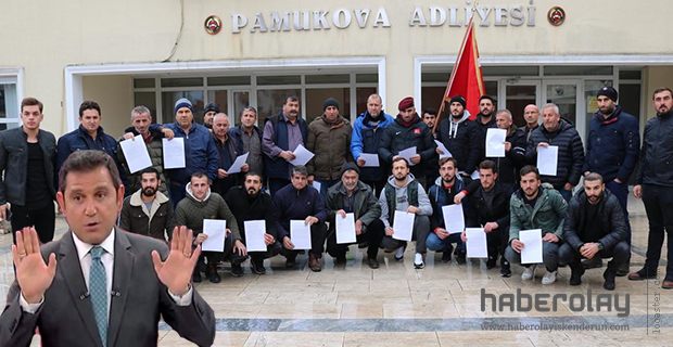 Kamyonculardan Portakal hakkında suç duyurusu