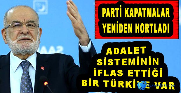 KARAMOLLAOĞLU: ÇOK CİDDİ KRİZLERLE KARŞI KARŞIYAYIZ 