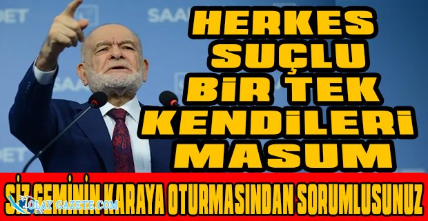 KARAMOLLAOĞLU: DÜNYADA BÖYLE BİR GARABETE RASTLAYAMAZSINIZ