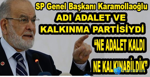 KARAMOLLAOĞLUi HDP’Lİ İTTİFAK BUNUN KONUŞULACAĞI ORTAM HENÜZ OLUŞMADI