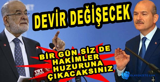 KARAMOLLU: BU ÜLKE BUNLARLA YAŞANAMAZ HALE GETİRİLİYOR