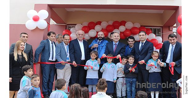KAYMAKAM YÖNDEN, OKUL AÇILIŞ TÖRENİNE KATILDI