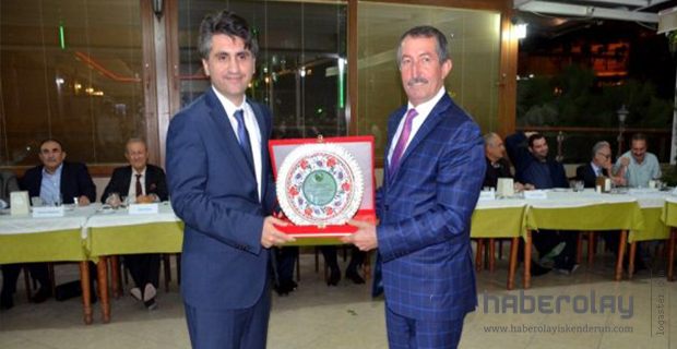 KAYMAKAM AYDIN ONURUNA VEDA YEMEĞİ