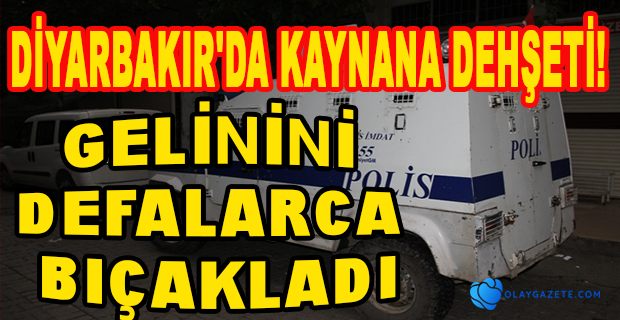 KAYNANA GELİNİNİ DEFALARCA BIÇAKLADI
