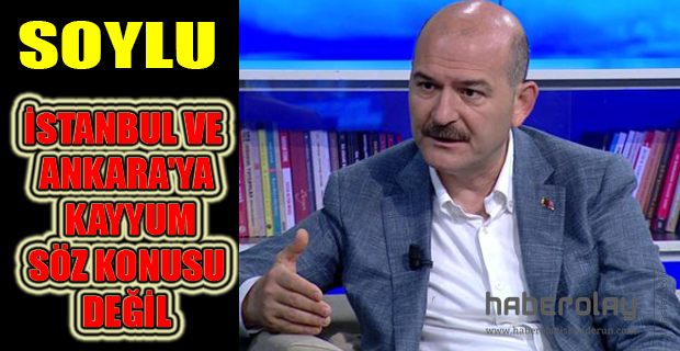KAYYUM SÖZ KONUSU DEĞİL!