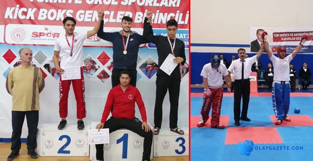 KİCK BOKS’TA BÜYÜK BAŞARI