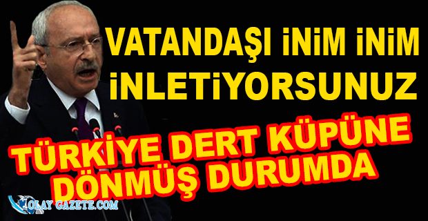 KILIÇDAROĞLU: GÜZEL ÜLKEMİZE UMUT OLACAĞIZ. 