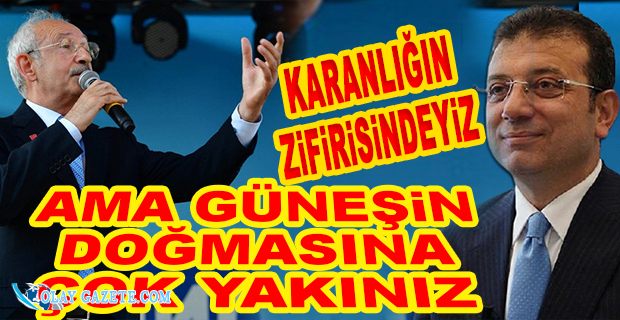 KILIÇDAROĞLU: İBB BAŞKANIMIZA YÖNELİK YAPILAN HAKSIZ SUÇLAMALAR VAR