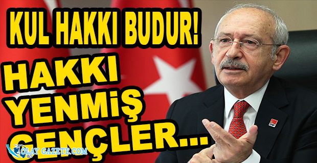 KILIÇDAROĞLU KPSS PUANIYLA ATANAMAYAN ÖĞRETMEN ADAYLARINI GÜNDEME TAŞIDI