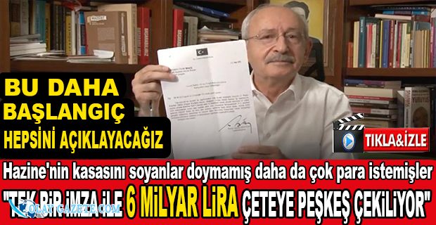 KILIÇDAROĞLU MERAKLA BEKLENEN AÇIKLAMAYI YAPTI: YOLSUZLUK İDDİASI