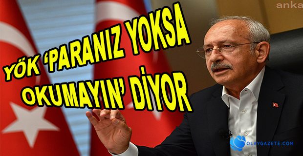 KILIÇDAROĞLU ÖĞRENCİLERLE BULUŞTU