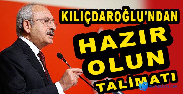 KILIÇDAROĞLU: SONBAHARDA SEÇİM BEKLİYORUM