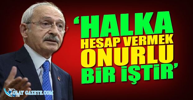 KILIÇDAROĞLU VATANDAŞLARIN MERAK ETTİĞİ SORUYU YANITLADI