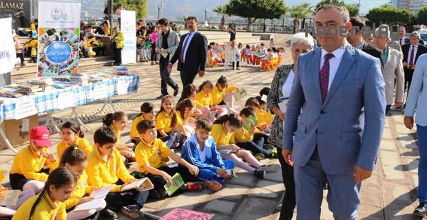 KİTAP OKUMA ETKİNLİĞİNE, KAYMAKAMLIK DESTEĞİ