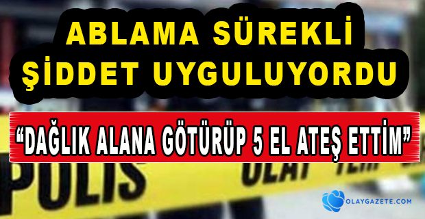 KIZ KARDEŞİNİ DÖVEN ENİŞTESİNİ ÖLDÜRDÜ