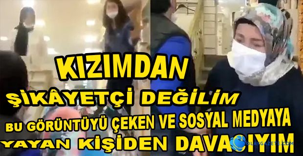 KIZI TARAFINDAN MERDİVENLERDEN İTİLEN ANNE, VİDEOYU ÇEKENDEN ŞİKAYETÇİ OLDU