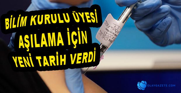 KORONAVİRÜS AŞISI İÇİN YENİ TARİH VERİLDİ 