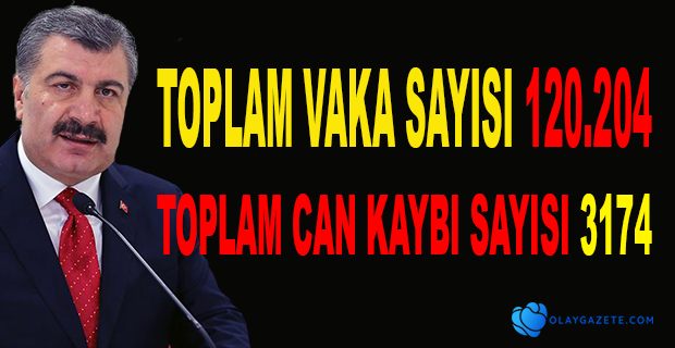 KORONAVİRÜSTEN CANKAYBI SAYISI 3 BİN 174