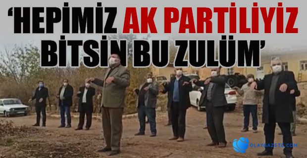  KÖYLÜLER ELEKTRİK DUASINA ÇIKTI