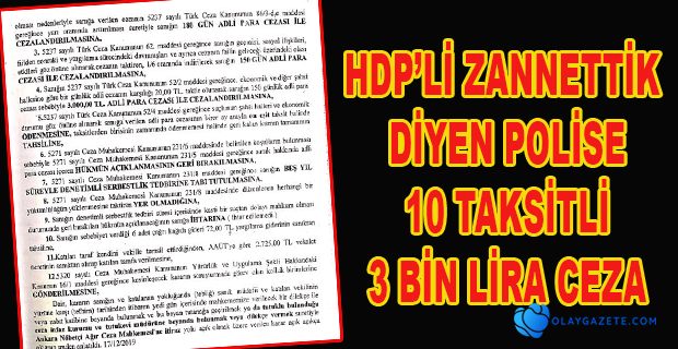 KUSURA BAKMA SİZİ HDP’LİLER ZANNETTİK
