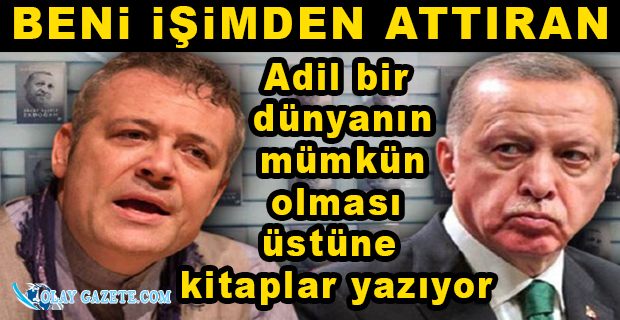 LEVENT ÜZÜMCÜ’DEN ERDOĞAN’A ‘KİTAP’ TEPKİSİ